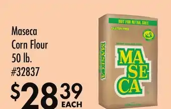 Smart & Final Maseca Corn Flour offer