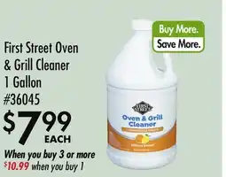 Smart & Final First Street Oven & Grill Cleaner offer