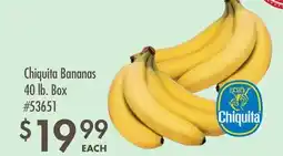 Smart & Final Chiquita Bananas offer