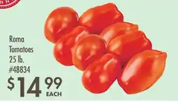 Smart & Final Roma Tomatoes offer