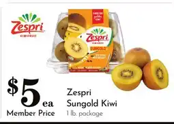 Pavilions Zespri Sungold Kiwi offer