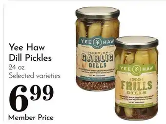 Pavilions Yee Haw Dill Pickles offer