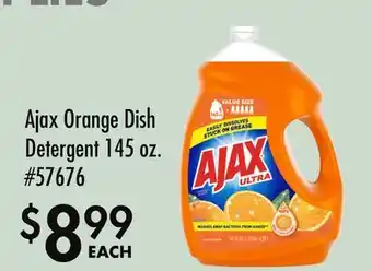Smart & Final Ajax Orange Dish Detergent offer