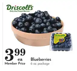 Pavilions Blueberries offer