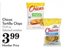 Pavilions Chicas Tortilla Chips offer