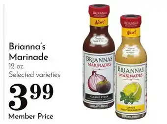 Pavilions Brianna's Marinade offer
