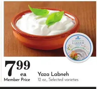Pavilions Yaza Labneh offer