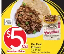 Vons Del Real Entrées offer