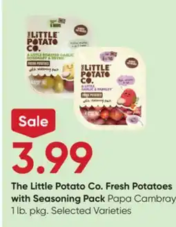 Stater Bros The Little Potato Co. Fresh Potatoes with Seasoning Pack offer