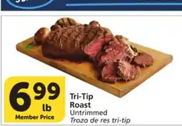 Vons Tri-Tip Roast offer