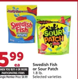 Vons Swedish Fish or Sour Patch offer