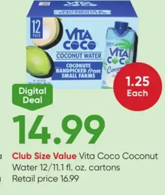 Stater Bros Vita Coco Coconut Water offer