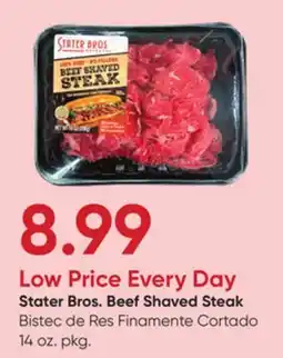 Stater Bros Stater Bros. Beef Shaved Steak offer