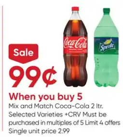 Stater Bros Coca-Cola offer