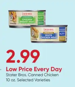 Stater Bros Stater Bros. Canned Chicken offer
