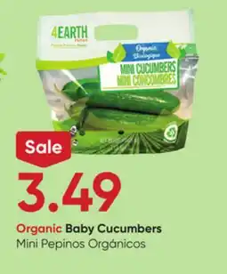Stater Bros Organic Baby Cucumbers offer