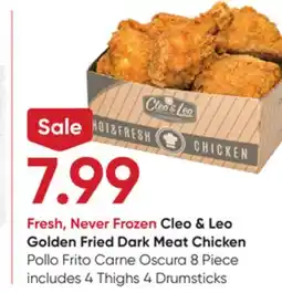 Stater Bros Cleo & Leo Golden Fried Dark Meat Chicken offer