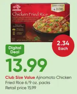 Stater Bros Ajinomoto Chicken Fried Rice offer