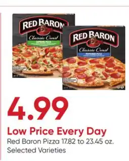 Stater Bros Red Baron Pizza offer