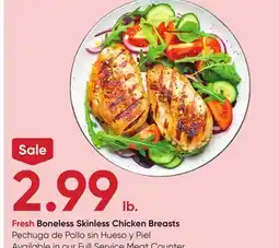 Stater Bros Fresh Boneless Skinless Chicken Breasts offer