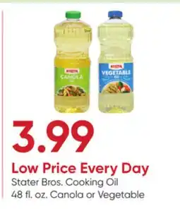 Stater Bros Stater Bros. Cooking Oil offer