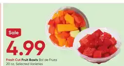 Stater Bros Fruit Bowls offer