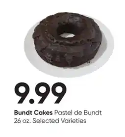 Stater Bros Bundt Cakes offer