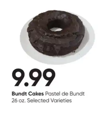 Stater Bros Bundt Cakes offer