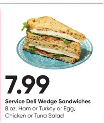 Stater Bros Service Deli Wedge Sandwiches offer