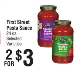 Smart & Final First Street Pasta Sauce offer