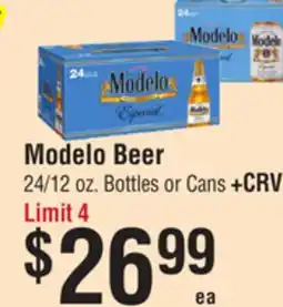 Smart & Final Modelo Beer offer