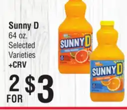 Smart & Final Sunny D offer