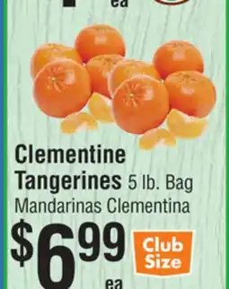 Smart & Final Clementine Tangerines offer