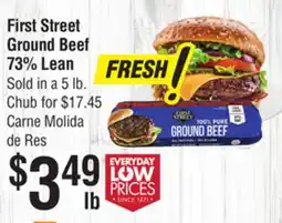 Smart & Final First Street Ground Beef offer