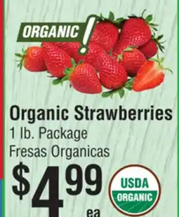 Smart & Final Organic Strawberries offer