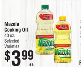 Smart & Final Mazola Cooking Oil offer