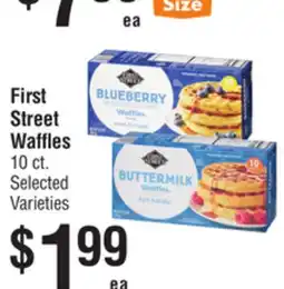 Smart & Final First Street Waffles offer