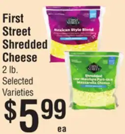 Smart & Final First Street Shredded Cheese offer