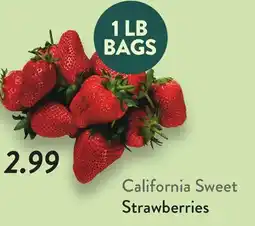 Fresh Thyme California Sweet Strawberries offer
