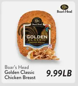 Fresh Thyme Boar's Head Golden Classic Chicken Breast offer