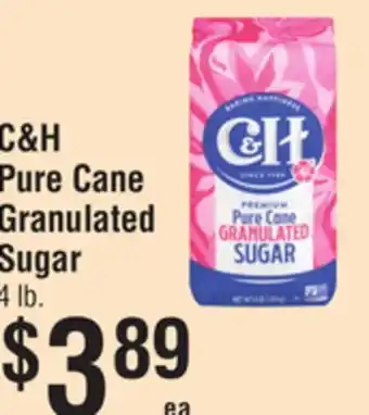 Smart & Final C & H Pure Cane Granulated Sugar offer