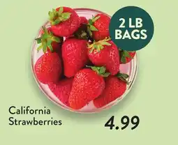 Fresh Thyme California Strawberries offer