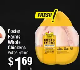 Smart & Final Foster Farms Whole Chickens offer