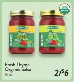 Fresh Thyme Fresh Thyme Organic Salsa offer