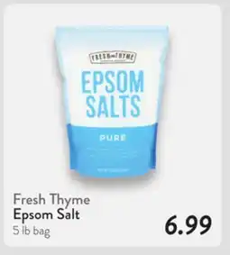 Fresh Thyme Fresh Thyme Epsom Salt offer