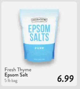Fresh Thyme Fresh Thyme Epsom Salt offer