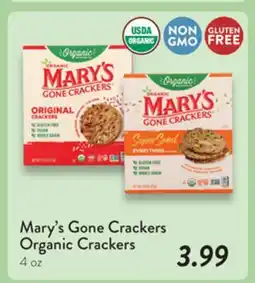 Fresh Thyme Mary's Gone Crackers Organic Crackers offer
