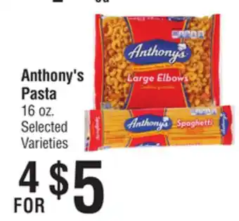 Smart & Final Anthony's Pasta offer
