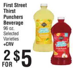 Smart & Final First Street Thirst Punchers Beverage offer