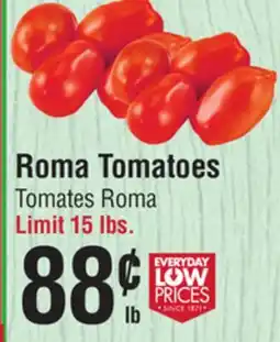 Smart & Final Roma Tomatoes offer